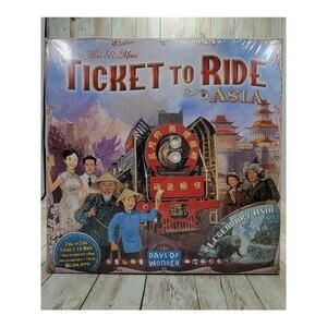 Ticket To Ride: Asia Map Collection 1 Expansion Fast-Paced Strategy Board Game